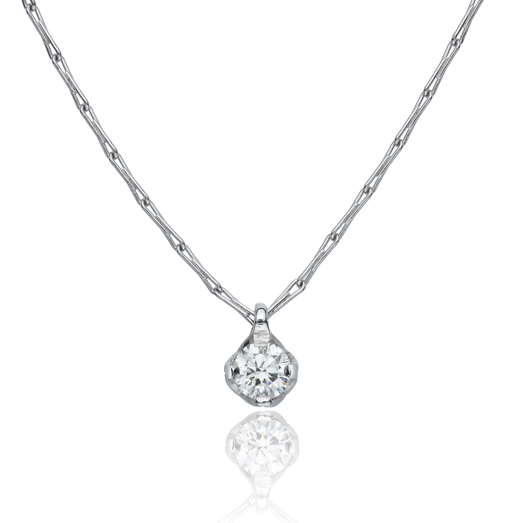 Circle of Life' 18ct White Gold Diamond Pendant - Gatwards Of Hitchin